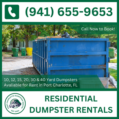 Port Charlotte Residential Dumpster Rental